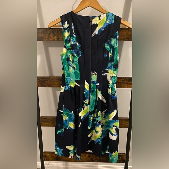 2/$40 Vince Camuto Printed Fit and Flair Dress - Picture 2 of 7